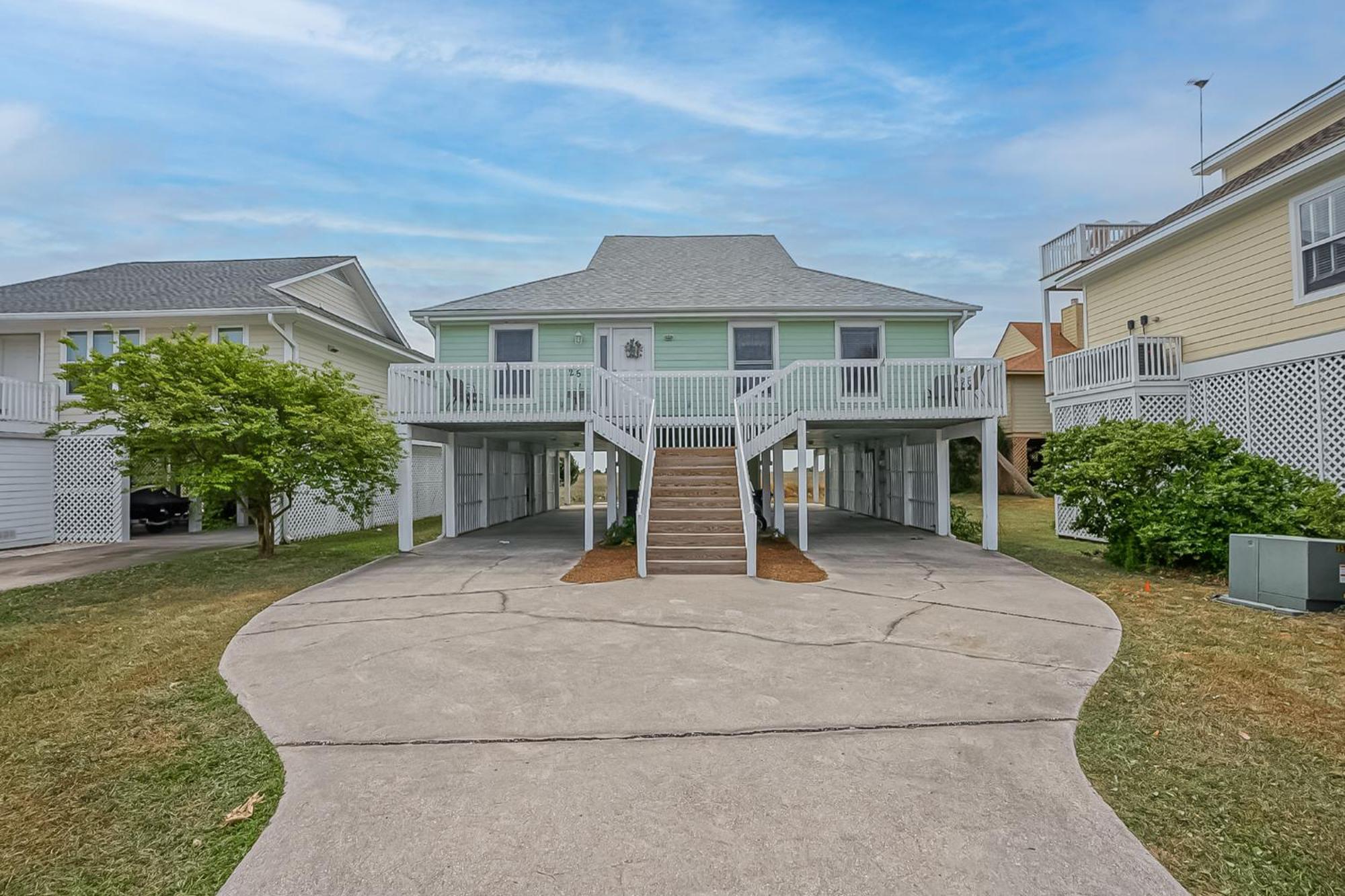 Four-Bedroom House With Great View! Pool Across The Street! Hunting Island Pass! Harbor Island エクステリア 写真